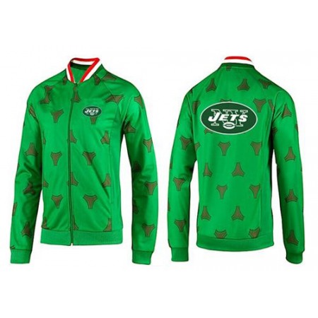 NFL New York Jets Team Logo Jacket Green_1