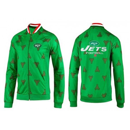 NFL New York Jets Victory Jacket Green_1