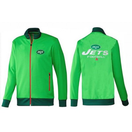 NFL New York Jets Victory Jacket Green_2