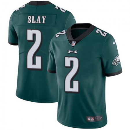 Nike Eagles #2 Darius Slay Green Team Color Men's Stitched NFL Vapor Untouchable Limited Jersey
