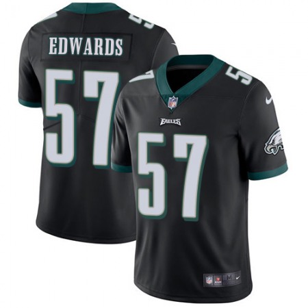 Nike Eagles #57 T. J. Edwards Black Alternate Men's Stitched NFL Vapor Untouchable Limited Jersey