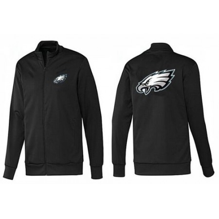 NFL Philadelphia Eagles Team Logo Jacket Black_1