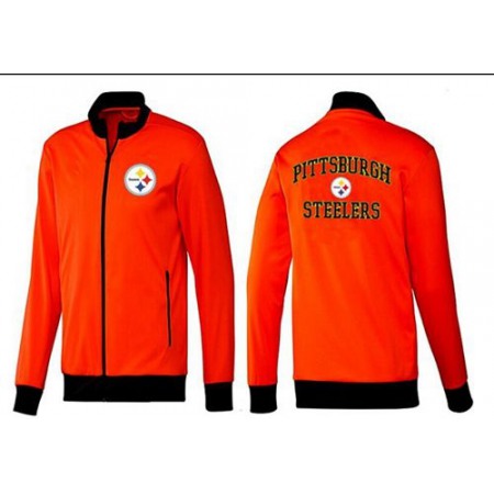 NFL Pittsburgh Steelers Heart Jacket Orange