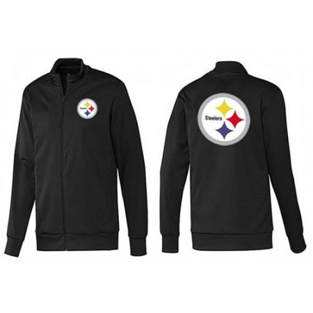 NFL Pittsburgh Steelers Team Logo Jacket Black_1