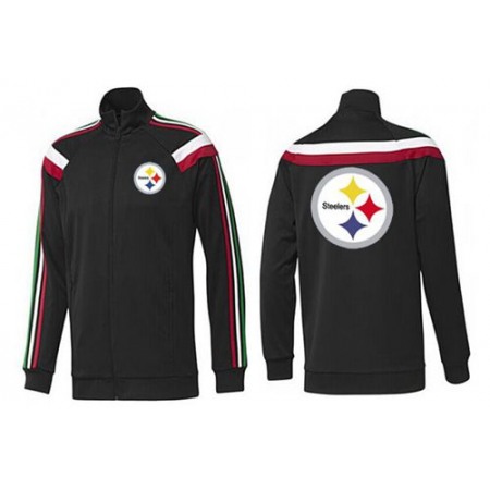 NFL Pittsburgh Steelers Team Logo Jacket Black_2