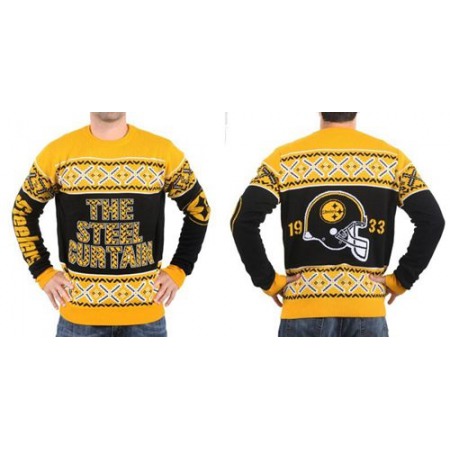 Nike Steelers Men's Ugly Sweater