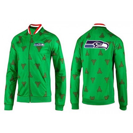 NFL Seattle Seahawks Team Logo Jacket Green_2