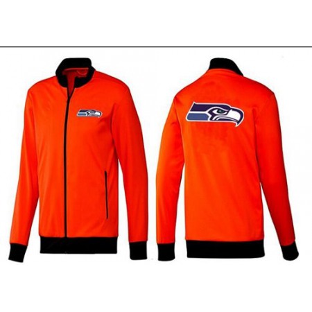 NFL Seattle Seahawks Team Logo Jacket Orange