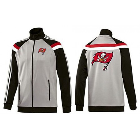 NFL Tampa Bay Buccaneers Team Logo Jacket Grey