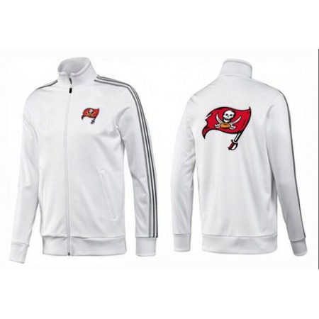 NFL Tampa Bay Buccaneers Team Logo Jacket White_1