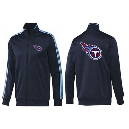 NFL Tennessee Titans Team Logo Jacket Dark Blue_2