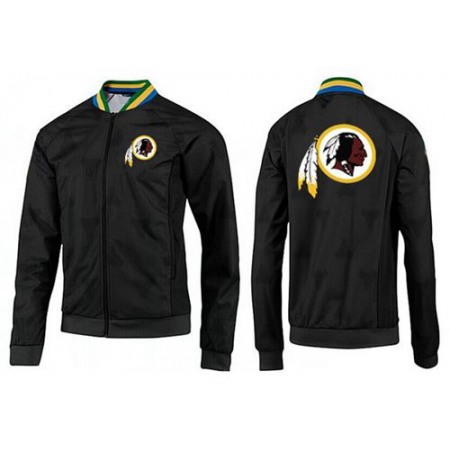 NFL Washington Commanders Team Logo Jacket Black_3