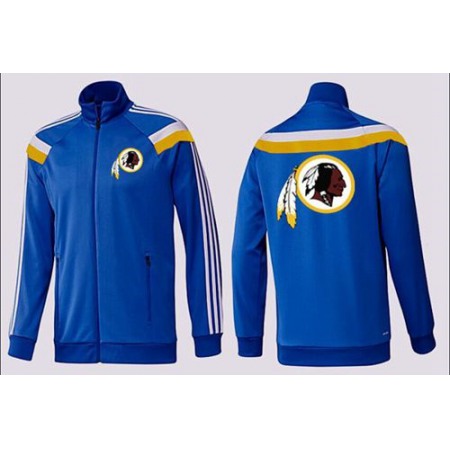 NFL Washington Commanders Team Logo Jacket Blue_2
