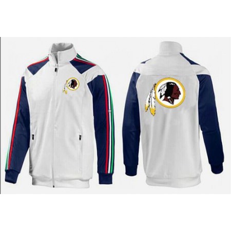 NFL Washington Commanders Team Logo Jacket White_1