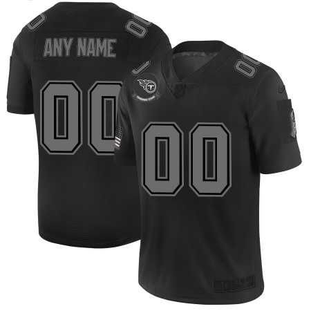 Tennessee Titans Custom Men's Nike Black 2019 Salute to Service Limited Stitched NFL Jersey