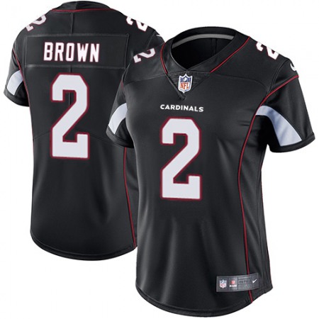 Nike Cardinals #2 Marquise Brown Black Alternate Women's Stitched NFL Vapor Untouchable Limited Jersey