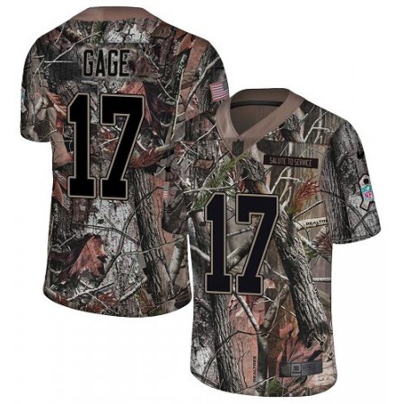 Nike Buccaneers #17 Russell Gage Camo Youth Stitched NFL Limited Rush Realtree Jersey