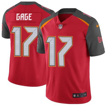 Nike Buccaneers #17 Russell Gage Red Team Color Youth Stitched NFL Vapor Untouchable Limited Jersey