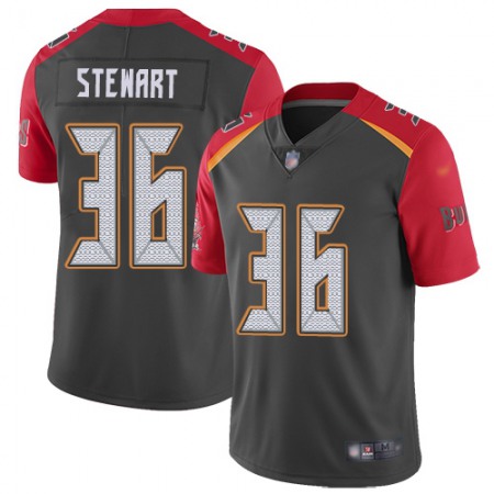 Nike Buccaneers #36 M.J. Stewart Gray Youth Stitched NFL Limited Inverted Legend Jersey