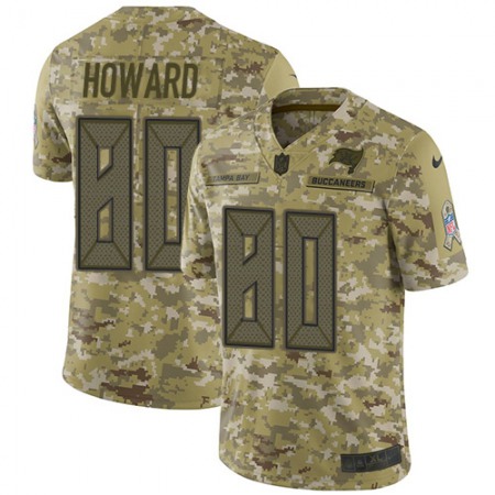 Nike Buccaneers #80 O. J. Howard Camo Youth Stitched NFL Limited 2018 Salute to Service Jersey