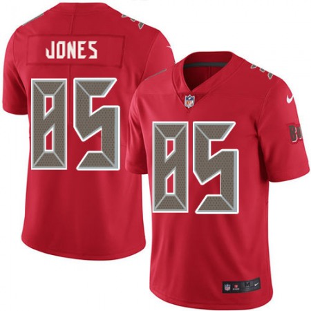 Nike Buccaneers #85 Julio Jones Red Youth Stitched NFL Limited Rush Jersey