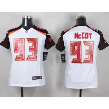 Nike Buccaneers #93 Gerald McCoy White Youth Stitched NFL New Elite Jersey