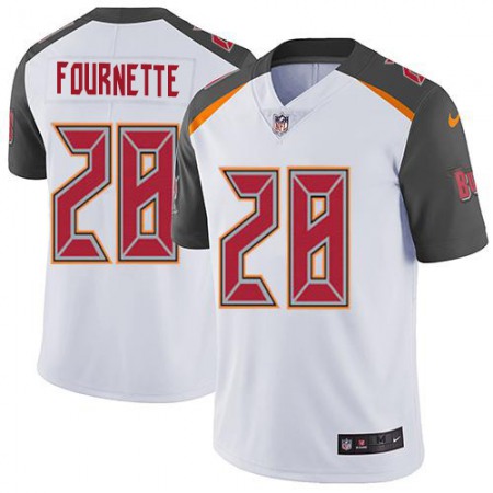 Tampa Bay Buccaneers #28 Leonard Fournette White Youth Stitched NFL Vapor Untouchable Limited Jersey