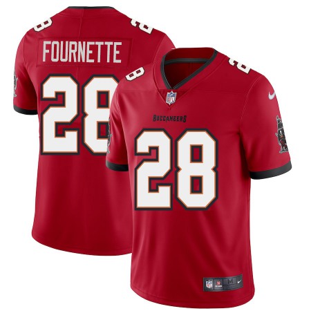 Tampa Bay Buccaneers #28 Leonard Fournette Youth Nike Red Vapor Limited Jersey