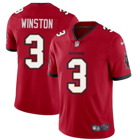 Tampa Bay Buccaneers #3 Jameis Winston Youth Nike Red Vapor Limited Jersey