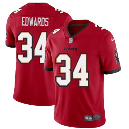 Tampa Bay Buccaneers #34 Mike Edwards Youth Nike Red Vapor Limited Jersey