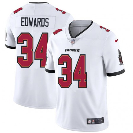 Tampa Bay Buccaneers #34 Mike Edwards Youth Nike White Vapor Limited Jersey