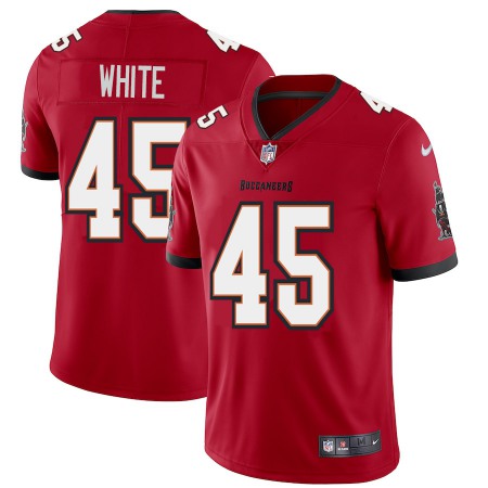 Tampa Bay Buccaneers #45 Devin White Youth Nike Red Vapor Limited Jersey