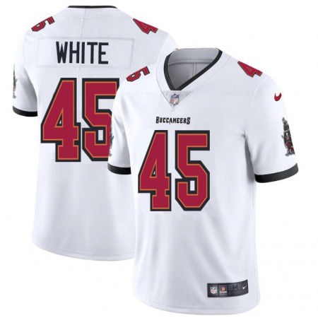 Tampa Bay Buccaneers #45 Devin White Youth Nike White Vapor Limited Jersey