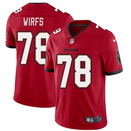 Tampa Bay Buccaneers #78 Tristan Wirfs Youth Nike Red Vapor Limited Jersey