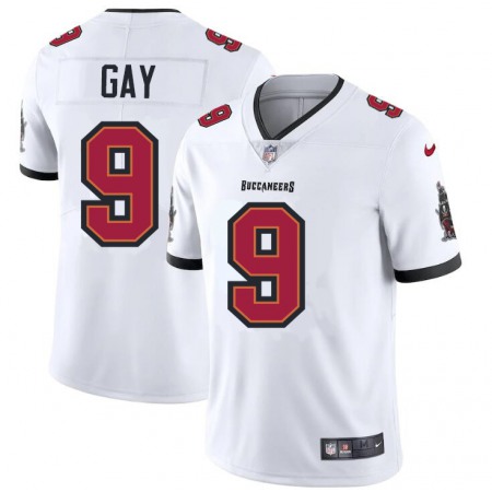Tampa Bay Buccaneers #9 Matt Gay Youth Nike White Vapor Limited Jersey