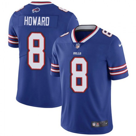 Buffalo Bills #8 O. J. Howard Royal Blue Team Color Youth Stitched NFL Vapor Untouchable Limited Jersey