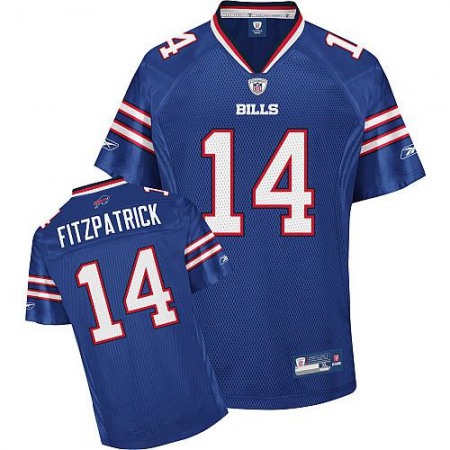 Bills #14 Ryan Fitzpatrick Baby Blue 2011 New Style Stitched Youth NFL Jersey