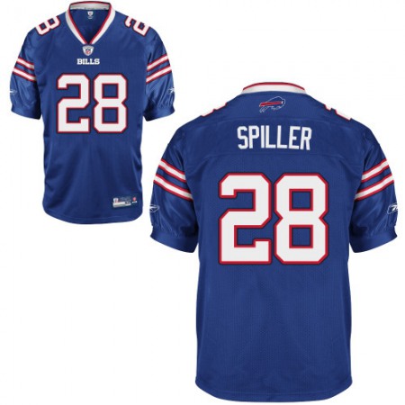 Bills #28 C.J. Spiller Baby Blue 2011 New Style Stitched Youth NFL Jersey