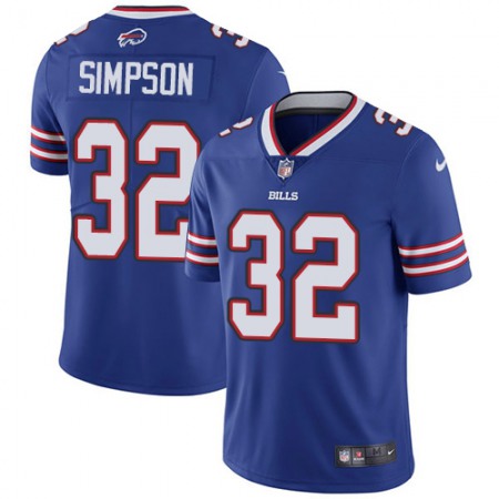 Nike Bills #32 O. J. Simpson Royal Blue Team Color Youth Stitched NFL Vapor Untouchable Limited Jersey