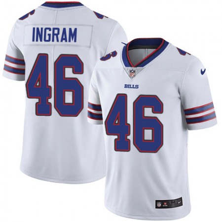 Nike Bills #46 Ja'Marcus Ingram White Youth Stitched NFL Vapor Untouchable Limited Jersey