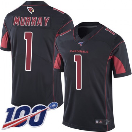 Nike Cardinals #1 Kyler Murray Black Youth Stitched NFL Limited Rush 100th Season Jersey