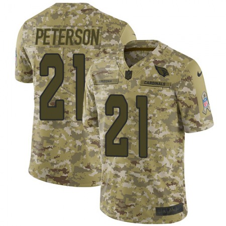 Nike Cardinals #21 Patrick Peterson Camo Youth Stitched NFL Limited 2018 Salute to Service Jersey