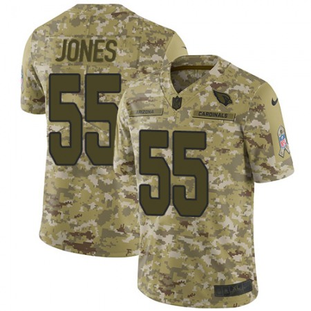 Nike Cardinals #55 Chandler Jones Camo Youth Stitched NFL Limited 2018 Salute to Service Jersey