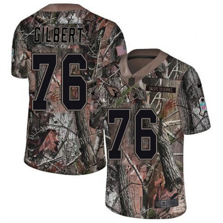 Nike Cardinals #76 Marcus Gilbert Camo Youth Stitched NFL Limited Rush Realtree Jersey