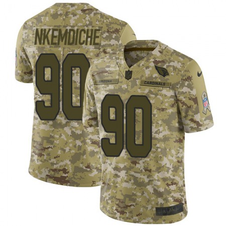 Nike Cardinals #90 Robert Nkemdiche Camo Youth Stitched NFL Limited 2018 Salute to Service Jersey
