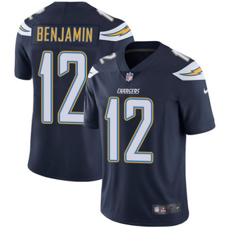 Nike Chargers #12 Travis Benjamin Navy Blue Team Color Youth Stitched NFL Vapor Untouchable Limited Jersey