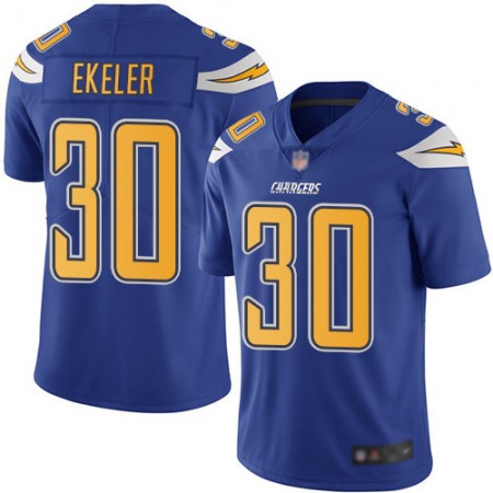 Nike Chargers #30 Austin Ekeler Electric Blue Youth Stitched NFL Limited Rush Jersey