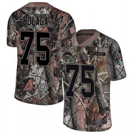 Nike Chargers #75 Bryan Bulaga Camo Youth Stitched NFL Limited Rush Realtree Jersey
