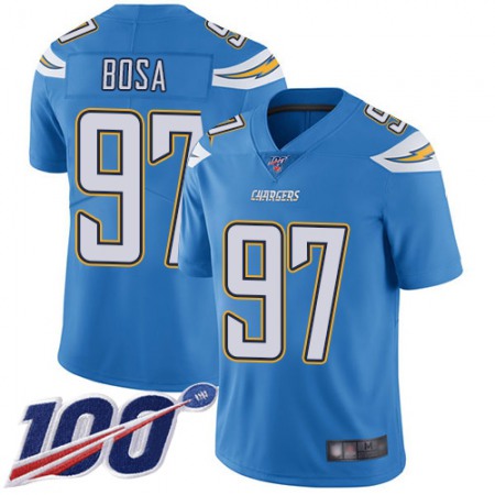 Nike Chargers #97 Joey Bosa Electric Blue Alternate Youth Stitched NFL 100th Season Vapor Limited Jersey