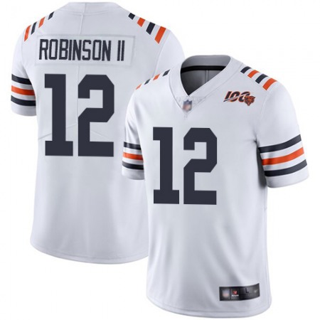 Nike Bears #12 Allen Robinson II White Alternate Youth Stitched NFL Vapor Untouchable Limited 100th Season Jersey
